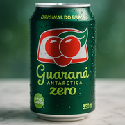 Refrigerante: Guaraná Antarctica Zero Lata 350ml - Refrigerante Guaraná Diet