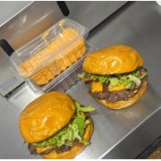 Hambúrguer: Combo Vício - Hambúrguer (Ingredientes: Alface, Bacon, creme de cheddar, farofa de bacom, Pão Artesanal)