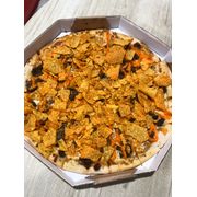 Nobres: 36 - Filé c/ Doritos - Pizza Grande (Ingredientes: Molho de Tomate, mussarela, filé, cheddar, orégano, doritos)