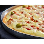 Pizzas Salgadas: #040 | Mexicana - Pizza Grande (Ingredientes: Calabresa Moída, catupiry (ou mussarela), parmesão)