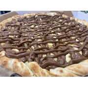 Pizzas Doces: #0102 | Chocobana - Pizza Grande (Ingredientes: Banana,  chocolate)