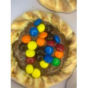 Esfihas Abertas Doces: Esfiha Aberta M&M - Esfiha Aberta