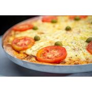 Pizzas Salgadas: #001 | 007 - Pizza Grande (Ingredientes: Presunto, milho, mussarela, palmito)