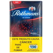 Cigarro: Rothmans global vermelho pacote com 10 unidades - Pacote com 10 unidades
