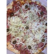 Pizzas Salgadas: #019 | Calabresa - Pizza Grande (Ingredientes: Calabresa em rodelas, Cebola)