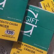 Cigarros: Gift Mentolado Brasileiro - 20.