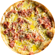 Tradicionais: Presunto - Pizza Gigante  (Ingredientes: Molho,  Muçarela,  Presunto,  Orégano)