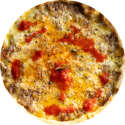 Tradicionais: Atum - Pizza Gigante  (Ingredientes: Molho,  Muçarela,  Atum,  Orégano)