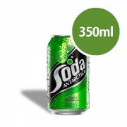 Refrigerantes: Soda Antárctica 350ml - Refrigerante Limão