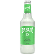 Bebida Mista: Cabaré Ice Limão 275ml - Cabaré Ice Limão é leve e refrescante, pronta para beber. Bebida feita à base de Saquê, Vodka e da Cachaça Cabaré Prata.