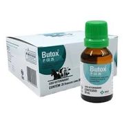 Antipulgas: BUTOX VIDRO - 20ml - Antipulgas. Indicado para bovinos e equinos