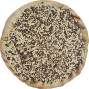 Doces: 2 Amores - Pizza Pequena (Ingredientes:  Creme de leite,  chocolate branco,  Chocolate ao leite)
