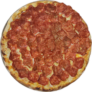 Tradicionais: Pepperoni - Pizza Pequena (Ingredientes: Molho,  Muçarela,  Pepperoni,  orégano)