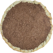 Doces: Chocolate Ao Leite - Pizza Pequena (Ingredientes:  Creme de leite,  chocolate preto)