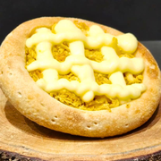 Esfiha: Frango c/ Catupiry Original - Frango desfiado com Catupiry original, cremoso e marcante