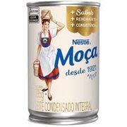 Mantimentos: Leite Condensado Moça Lata - lata