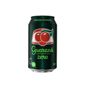 Refrigerantes: Guaraná Antarctica Zero Açúcar Lata 350ml)