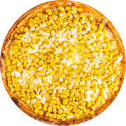 Tradicionais: Milho - Pizza Familia (Ingredientes: Molho de Tomate, Mussarela, Milho)