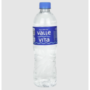 Água: Agua Valle Vita sem gas 500ml)