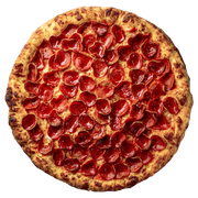 Especiais: Pepperoni & Hot Honey - Pizza Individual (Ingredientes: Molho de Tomate, Mussarela, Pepperoni, Hot Honey (Mel Apimentado))