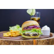 Hambúrguers: Promoção Combo salada "120" - Hambúrguer (Ingredientes: Alface, Cebola Roxa, hamburguer defumado de 120g, Maionese da Casa, Pão de Brioche, Queijo Prato Polenghi, Tomate)