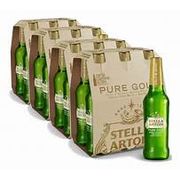Cervejas Mala Fechada: Stella Artois Pure Gold Puro Malte Long Neck 330ml - Stella Artois Pure Gold é a evolução de Stella Artois Sem Glúten com 17% menos calorias que a versão regular, mas com todo o sabor que os consumidores já conhecem.