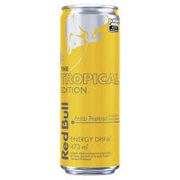 Energéticos: Red Bull Tropical 473ml - Sabor Tropical