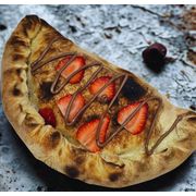Calzone: Calzone Creme de Avelã - Calzone - Médio (Ingredientes: creme de avelã)