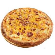 1 Pizza Grande + 1 Jaboti 2lt por apenas 59,99: FRANGO DIVINO - 1 Pizza Grande + 1 Jaboti 2lt por apenas 59,99 (Ingredientes: Frango, molho do cheff, catupiry, mozzarela, milho, bacon, orégano, azeitonas)