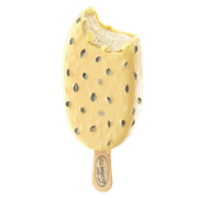 SORVETERIA: PICOLÉ SUBLIME MOUSSE DE MARACUJÁ - Cremoso sorvete sabor mousse de maracujá, mergulhado em uma cobertura de chocolate branco e sementes de maracujá. Perfeito!