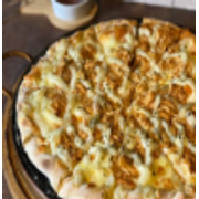 Pizzas Salgadas: Frango com catupiry - Pizza Grande (Ingredientes: Mussarela, Frango, Catupiry)