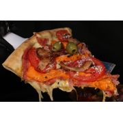Promo 2: 12.Americana - Pizza Grande (Ingredientes: Molho da Casa, Calabresa, Cheddar, Bacon, Azeitona)