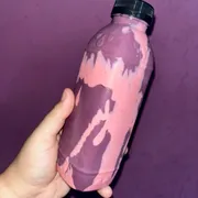 Açai na garrafa: Açai com morango - 500ML (Ingredientes: Açai, leite, Morango)