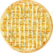 Tradicionais: 5 Queijos - Pizza Grande (Ingredientes:  Cheddar,  Orégano,  Parmesão,  Provolone,  Requeijão, Molho Mussarella)