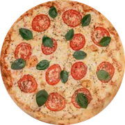 Tradicionais: Marguerita - Pizza Grande (Ingredientes:  Manjericão,  Orégano,  Tomate, Molho Mussarella)