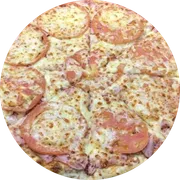 Tradicionais: Milano - Pizza Grande (Ingredientes:  Calabresa,  Orégano,  Tomate, Molho Mussarella)