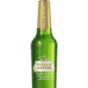 Alcóolicas: Stella Artois Pure Gold long neck 330 ml - Stella Artois Pure Gold 330 ml