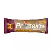 Produtos Diet: Protein cappuccino 30g Banana Brasil - Barra de proteína – Cappuccino com cobertura de chocolate ao leite, 10 g de proteínas, sem adição de açúcares* com whey + colágeno