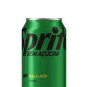 Refrigerante: Sprite SEM AÇUCAR lata 350 ml - Refrigerante sabor limão.