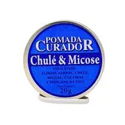 Pomadas: Pomada Curador Chulé e Micose 20g - Elimina sarnas, chulé, micose, coceiras e manchas na pele.Composição: Silicilato de Metila, Terebentina, Cânfora, Óleo Vegetal e Cânfora.
