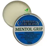 Pomadas: Pomada Curedermy Mentol Grip 20g - Alivia a congestão nasal e o mal estar que acompanha gripes e resfriados.Composição: Eucalipto, Alecrim, Óleo de Nóz-Moscada, Cedro, Cânfora, Mentole Petrolato.