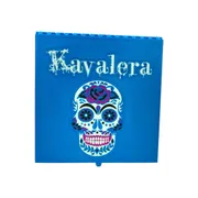 PORTA ALUMINIO: PORTA ALUMINIO KAVALERA PEQUENO - AZUL - ACIMA DE 3 UNIDADES SAI R$ 39,99 CADA