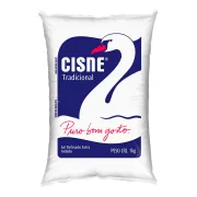 Mercearia: Sal Refinado Cisne 1kg)