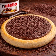 Esfihas Doces: Nutella - Esfiha Doces (Ingredientes: Granulado, Nutella Original)