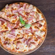 Tradicionais: Presunto - Pizza Grande (Ingredientes: Molho de Tomate,  Muçarela,  Presunto,  Azeitona,  Orégano)