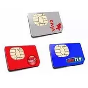 Acessórios para Celular: Chip de Celular com recarga)