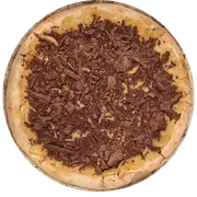 Doce: Banana C/ Chocolate - Pizzas Grande (Ingredientes: Banana, Chocolate, Mussarela)