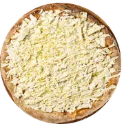 Doce: Chocolate Siciliano - Pizzas Grande (Ingredientes: Chocolate Branco, Molho Artesanal, Raspas de Limão)