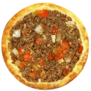 Esfiha de Sal: Esfiha de Carne - Esfihas Artesanais, Delícia Árabes. (Ingredientes: Carne Temperada Com TomateCebola)