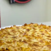 Mini Pizzas: Frango - Molho / Mussarela / Frango / Orégano